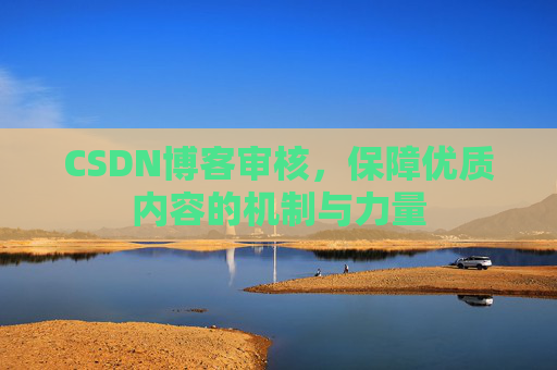 CSDN博客审核，保障优质内容的机制与力量